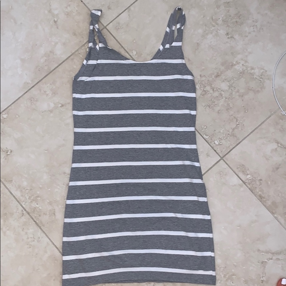 Striped t shirt dress